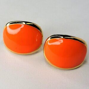 Orange Earrings